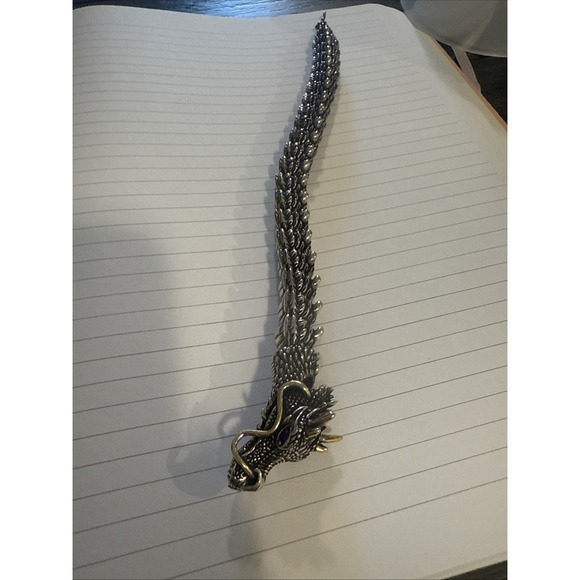 SOLID METAL CHINESE DRAGON BRACELET UNISEX‎ GIFT. - Picture 6 of 6